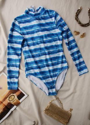 Цільний якісний купальний лонгслів спорт від primark