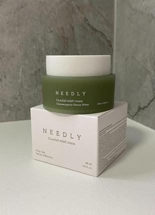 Заспокійливий крем з центелою needly cicachid relief cream