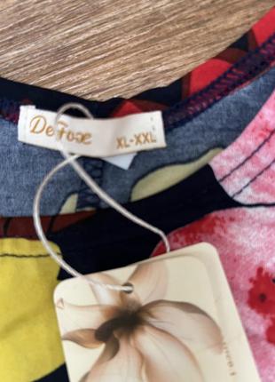 Летнее яркое платье платье