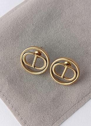 Брендовые серьги в стиле