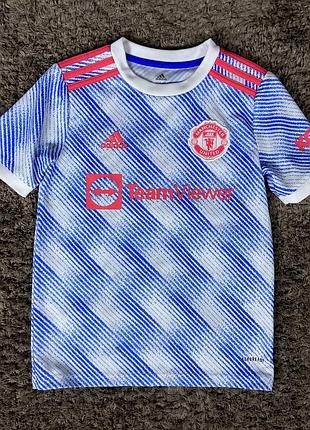 Adidas x manchester united - детская футболка футболка / джерси