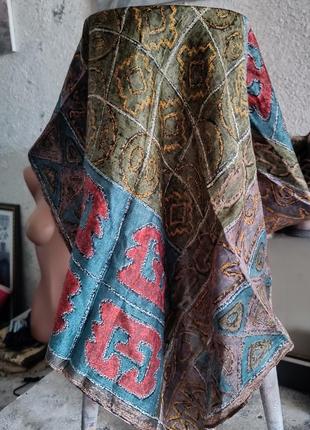 Платок хустка шелк винтаж
