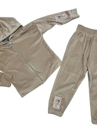 Костюм велюровый