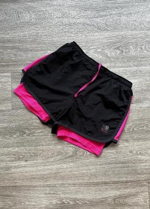 Стильні яскраві жіночі спортивні шорти велосипедки karrimor run