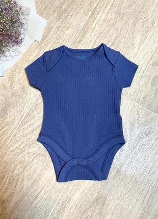 Детские боди-футболка для новорожденных деток 56 см( 4.5 кг) primark