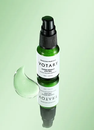Votary super bright eye gel с зеленым чаем и пептидами