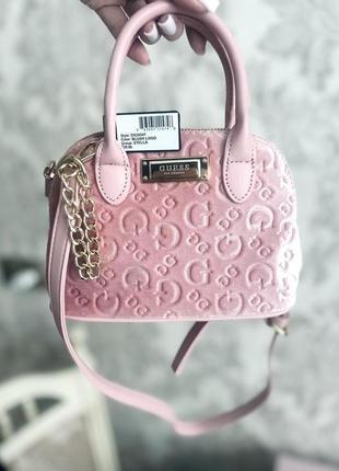 Сумка guess розовая, в стиле y2k, новая