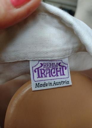 Рубашка, рубашка лен, размер s 8