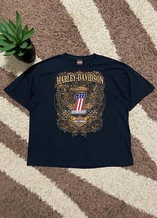 Футболка вінтажна чоловіча harley davidson h-d 2011