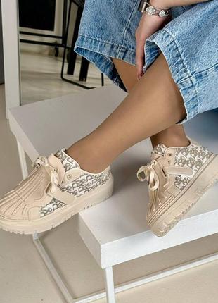 Стильні, базові кеди в стилі діор 🌿1299