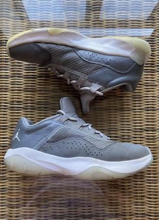 Кожаные кроссовки air jordan оригинал