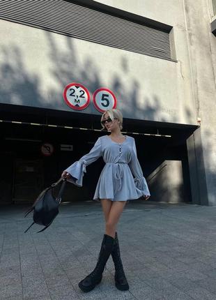 Комбінезон велюровий🩶