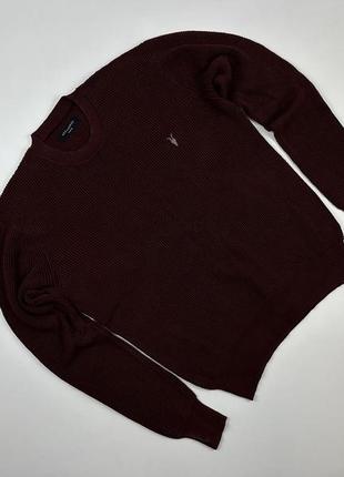 Чоловічий вʼязаний світшот allsaints rias crew