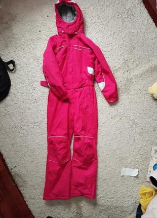 Комбинезон лыжный зимний на 9-10 лет