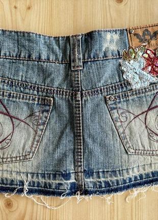 Джинсова юбка 2