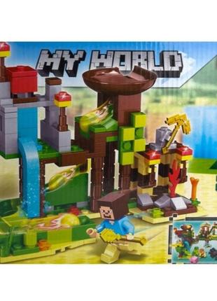Конструктор minecraft 66068-80 my world 210 деталей