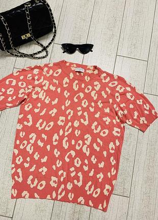 Женская трикотажная футболка от бренда papaya в размере m-l