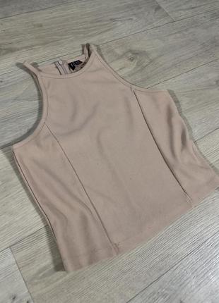 Майка бежевая женская vero moda