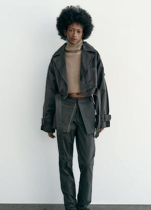 Плащ куртка zara