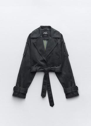 Плащ куртка zara 3