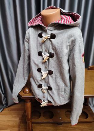 Бавовняна кофта толстовка кардиган 2