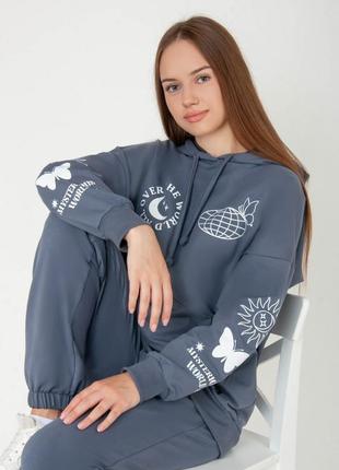 Худи. двухнитка.