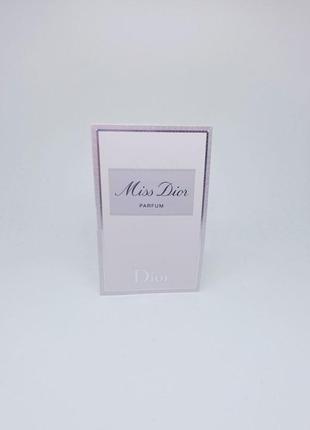 Парфумована вода пробник dior miss dior