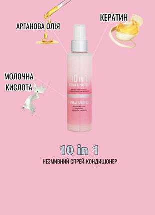 New 10в1 двухфазный спрей-кондиционер
