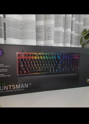 Клавиатура razer huntsman v2 purple switch