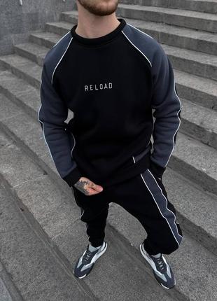 Базовий теплий оверсайз костюм hammer