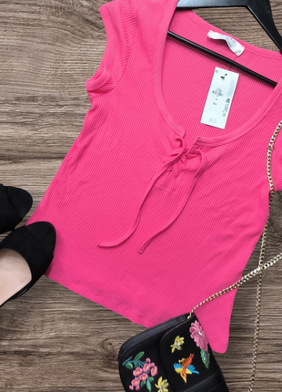 Футболка рубчик primark футболка футболочка яскрава футболка