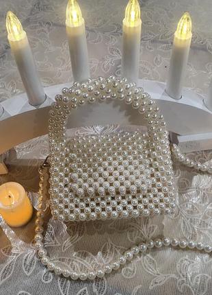 Сумка з бусин