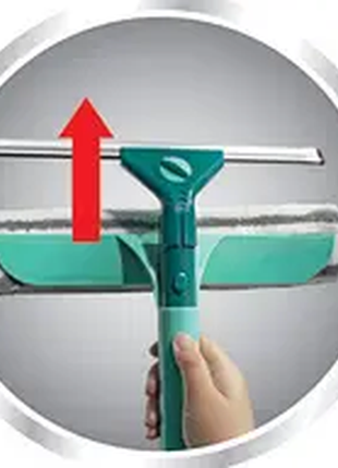 Скребок - насадка для мытья окон стеклоочиститель aquapur+ 2 мопа 8350