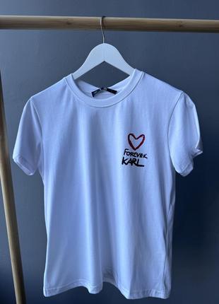 Футболка женская karl lagerfeld