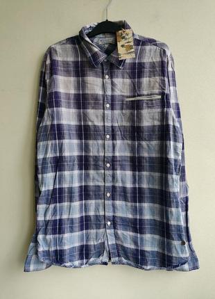 Нюанс! чоловіча легка фланелева сорочка scotch & soda
