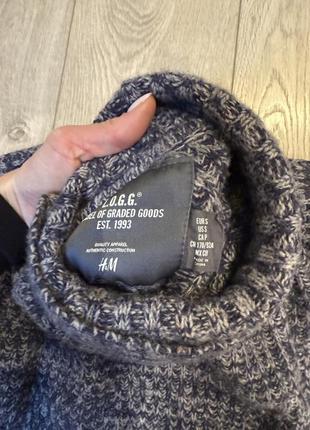 Шерстяной свитер h&amp;m logg 3