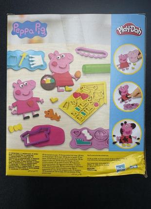Ігровий набір hasbro play-doh свинка пеппа стильний сет f1497 пошкоджена упаковка