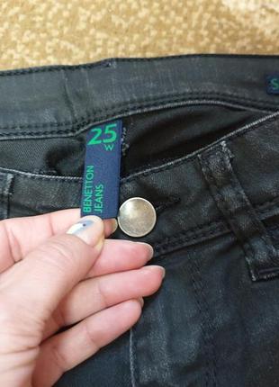 Женские джинсы скини benetton jeans р-р s-xs2 фото