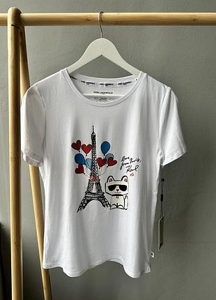 Футболка женская karl lagerfeld