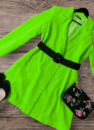 Платье пиджак boohoo платье платье-педжак