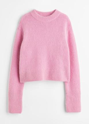 Мохерный свитер h&m