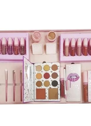 Набор подарочный kyli розовый подарочный набор декоративной косметики 30 шт. в ящике