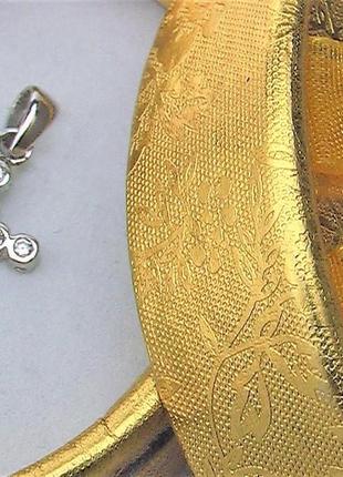 Крестик серебро 925 проба 1,29 грамма без пробы