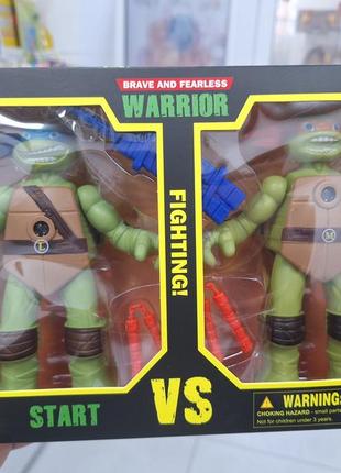 Игровой набор фигурок ниндзя ракушки