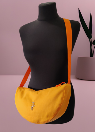 Сумка джинс - коттон в стиле планец