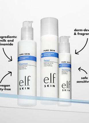 Тоник для лица pure skin toner elf