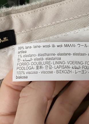 Шерстяные брюки massimo dutti 7
