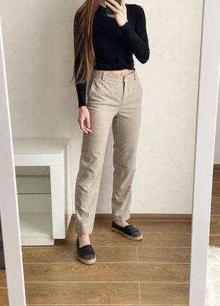 Шерстяные брюки massimo dutti 8