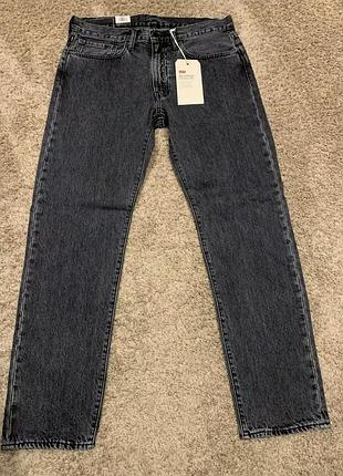 Мужские джинсы levi's taper 502 faded black