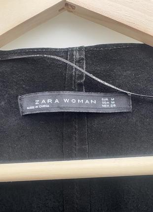 Кожаный жилет zara, 100% кожа10 фото